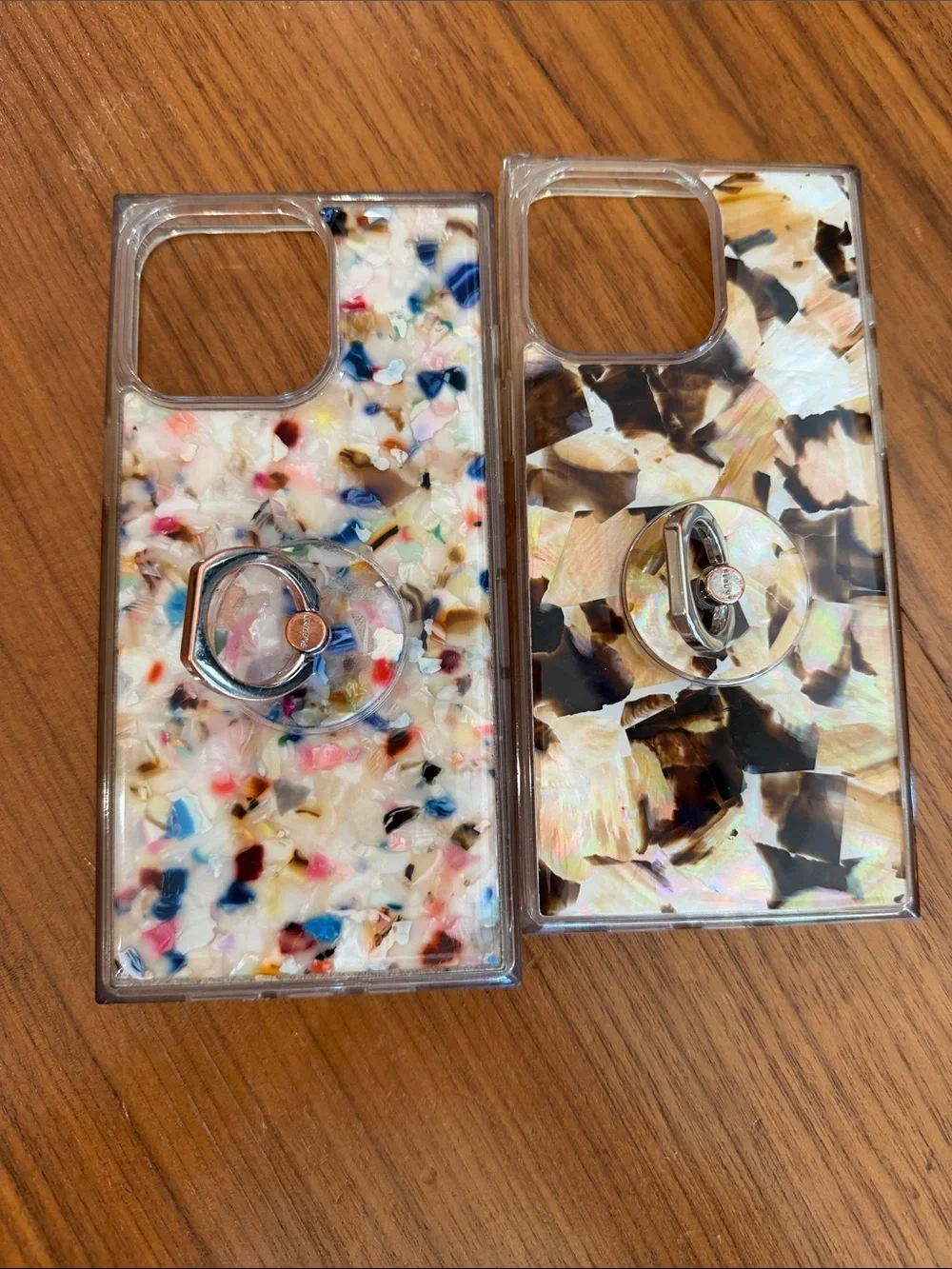 FLAUNT Multicolor Pattern Phone Cases with Ring Grip iPhone 15 Pro Max
